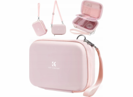 Kf Case Bag Holster Case Cover Case for 2x Camera GoPro DJI K&F Pink / KF13.167V2