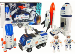 LeanToys Sada raketových a vesmírných lodí