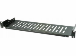 EFB Police pro 19 skříní EFB-Elektronik 250 mm, 1U, perforovaná, černá