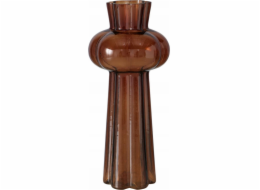 Boltze Skleněná váza z mahagonu, 25 cm