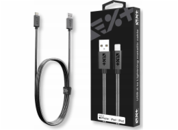 NEXT ONE Kabel USB-A - Lightning 1 m šedý (NEX-CO-CL-2)