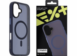 NEXT ONE Pouzdro NEXT ONE Mist Shield MagSafe pro iPhone 16 v barvě půlnoční modré