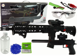 LeanToys Příslušenství k vodním kuličkám Rifle, černé