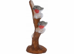 Home Styling Collection Vánoční dekorace Akrylové LED ptáci venkovní dekorace, 41 cm
