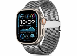 Tech-Protect TECH-PROTECT MILANO APPLE WATCH 6 / 7 / 8 / 9 / 10 / SE / ULTRA 1 / 2 (44 / 45 / 46 / 49 MM) STŘÍBRNÁ