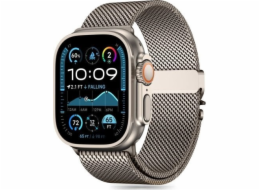 Tech-Protect TECH-PROTECT MILANO APPLE WATCH 6 / 7 / 8 / 9 / 10 / SE / ULTRA 1 / 2 (44 / 45 / 46 / 49 MM) TITANOVÝ
