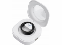 OEM Chytré hodinky Smart Ring R11M - ocelový chytrý prsten s nabíjecí stanicí velikost 10 (19,8 mm) černý