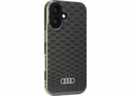 Audi Pouzdro MagSafe pro iPhone 16 6.1 s prošíváním IML, černé/černé, AU-IMLMIP16-Q5/D3-BK