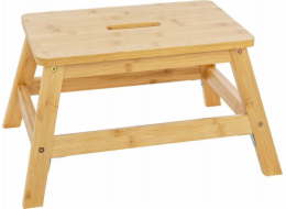 5five Dřevěná stolička BAMBUS, 1 schod