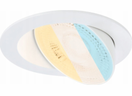 Paulmann Vestavné svítidlo ANMUS LED DIM 5W 700lm 105mm 2700K-6500K IP20 230V bílé / hliník