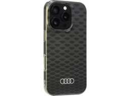 Audi Pouzdro MagSafe pro iPhone 16 Pro 6.3" s prošíváním IML, černé/černé, AU-IMLMIP16P-Q5/D3-BK