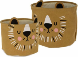 Home Styling Collection Kolekce pro domácí styling CUTE Košík na hračky, sada dvou kusů