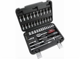 Dedra Sada nářadí nástrčné klíče CrV 46dílná 13x1/4