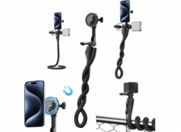 JJC Flexibilní stativ, rameno s magnetem, monopod, držák MagSafe pro telefon a GoPro / TP-FT3 systém