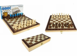 NoName Šachová sada dřevěná magnetická Premium 29,5x29,5 WKGRA-13 18049
