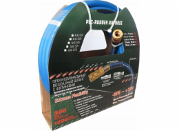 Rockforce Pneumatická hadice s gumovou výztuhou 8 mm x 20 m s rychlospojkami