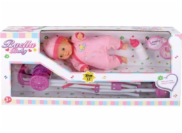 Icom Baby 30cm s kovovým kočárkem