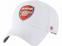 47brand Kšiltovka Arsenal FC MVP EPL-MVP30WBV-WH bílá Jedna velikost