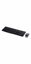 Logitech MK270 Wireless Combo - Klávesnice a sada myši - bezdrátový - 2.4 GHz - britská