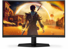 AOC C24G42E 23,6palcový zakřivený VA monitor s obnovovací frekvencí 180 Hz, HDMI x 2 DP