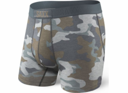 SAXX Boxerky Vibe, šedé, supersize, maskáčové, velikost M (SXBM35GSC)