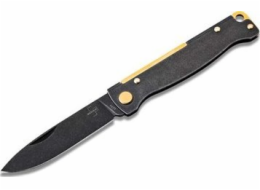 Boker Nůž Böker Plus Atlas Black Stonewash Brass