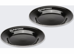 Petromax Smaltované talíře Petromax 26 cm 2 ks ČERNÉ