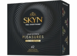Alkotest UNIMIL_Skyn Feel Everything Unknown Pleasure Limited Edition nelatexové kondomy 42 ks.