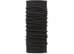 Buff Multifunkční termo šátek z merino vlny, černý (BP108503)