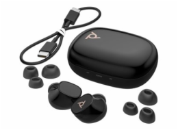 Poly Voyager Free 20 - Bezdrátová sluchátka s mikrofonem - špuntová sluchátka - Bluetooth - odstranění šumu - černá