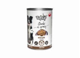 TufTuf Tuf Tuf kousky masa se zvěřinou pro psy konzerva 415g