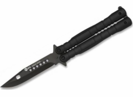 K25 Butterfly Nůž K25 02131 Balisong Black