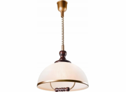 Závěsná lampa Lamkur Lamkur Ramona 47492 závěsná lampa 1x60W E27 bílá/borovice