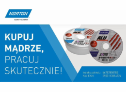 Norton NORTON DISC.ALU 125mm x 1,0mm x 22,23mm /20ks. MŮŽE