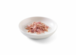 SCHESIR Tuna with ham in jelly - mokré krmivo pro kočky - 85g