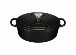Le Creuset Signature Cast Iron Oval Casserole 27cm flint