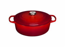 Le Creuset Signature Casserole oval 31 cm Cerise