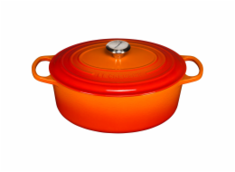 Le Creuset Signature Casserole oval 31 cm volcanic