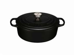 Le Creuset Signature Casserole oval 29 cm black