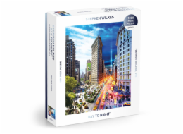 Galison Puzzle Flatiron Day to Night™ Stephen Wilkes 1000 dílků