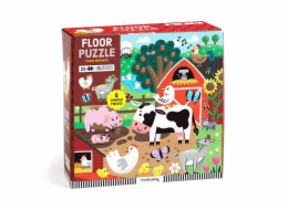 Mudpuppy Podlahové puzzle Kamarádi z farmy 25 dílků