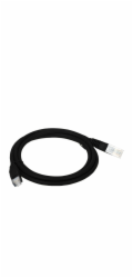 Alantec KKU5CZA1 síťový kabel Černá 1 m Cat5e U/UTP (UTP)