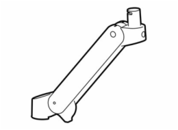 Ergotron LX Pro - Upevňovací komponent (arm without pivot) - Technologie konstantní síly - tmavě šedá - rameno monitoru