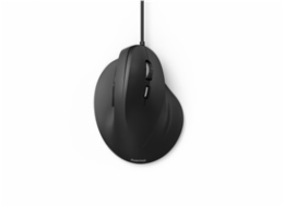 BAZAR - Hama vertikální ergonomická kabelová myš EMC-500, 6 tlačítek, černá (poškodený obal )