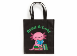 Mudpuppy Znovupoužitelná nákupní taška Axolotl čte