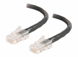 C2G Cat5e Non-Booted Unshielded (UTP) Network Patch Cable - Patch kabel - RJ-45 (M) do RJ-45 (M) - 20 m - UTP - CAT 5e - licna, uniboot - černá