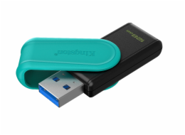 Kingston Flash Disk 128GB USB3.2 Gen 1 DataTraveler Exodia S (Black + Turquoise)