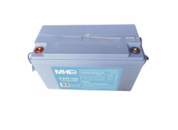 Baterie MHPower 6-EVF-120 Trakční gelová, 12V/120Ah, Terminál T2 - M8, Deep Cycle