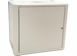Rozvaděč Conexpro 19" 9U/400mm, FLAT PACK, jednodílný plechové dveře 
