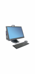 Ergotron Neo-Flex - Stojánek na monitor/desktop - zvedací, pojistná svorka - 15"-24" - černá